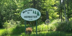 Welcome to Herbster sign